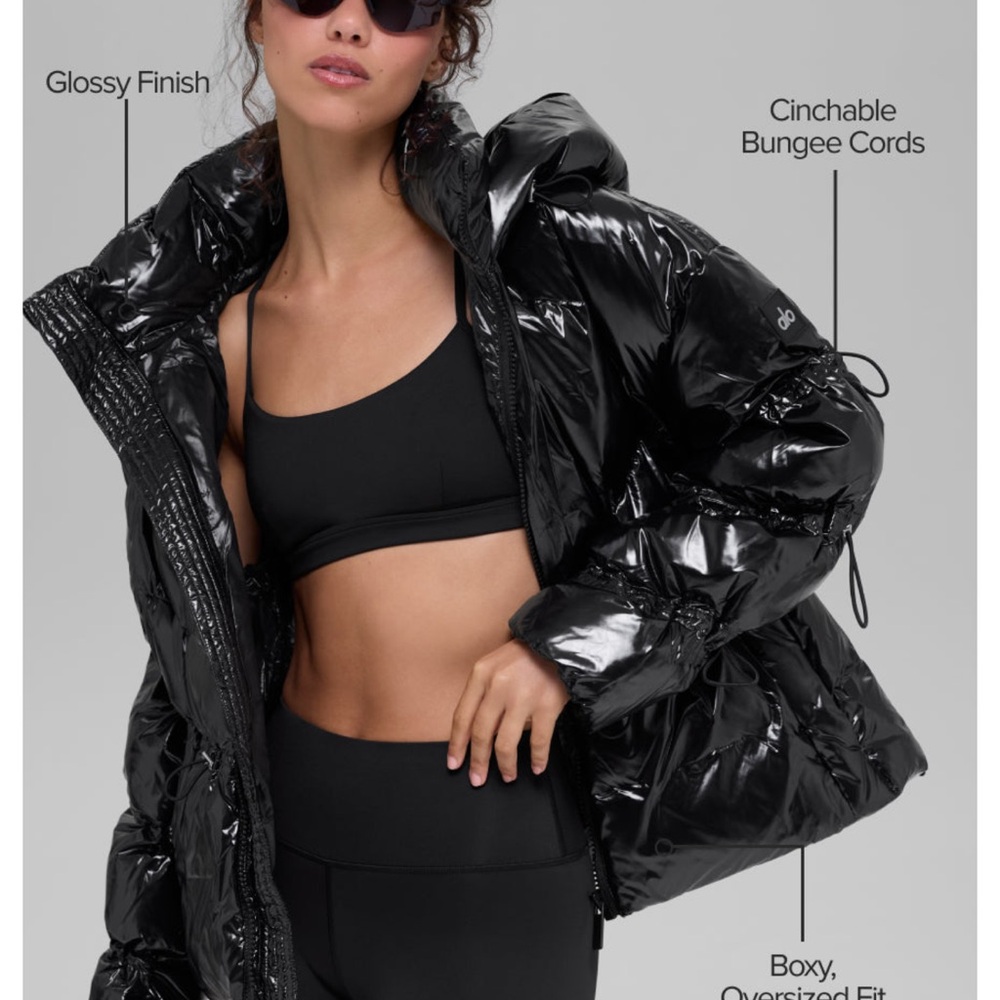 ALO Stunner Puffer jacket size Large